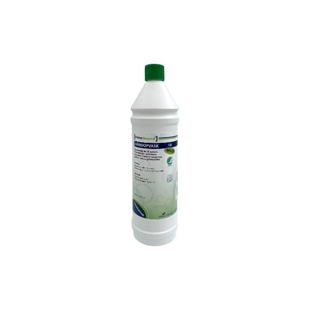 H�ndopvask Prime Source Mild 10 Svanem�rket uden Farve/Parfume 1 ltr