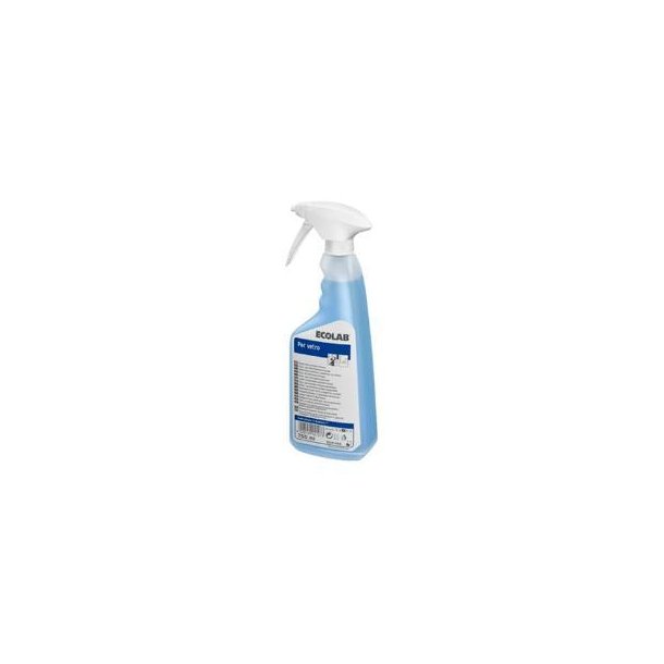 Ecolab Glasrens/Universalrengring Per Vetro flaske med forstver 750 ml Bl