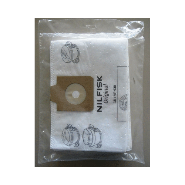 Nilfisk poser 10 pk VP930 (fleece)