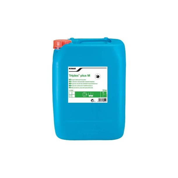 Ecolab Tjvask vaskeforstrker flydende Triplex Plus M 19 kg