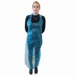 Engangsforklde hvid PE 125cm 20my(10x100)