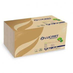 Lucart EcoNatural Serviet 1-lags 30x30cm Natur 500 stk