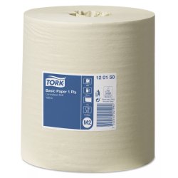 Tork Aftrringspapir Basic Centerfeed Rulle Gul M2, 6 rl