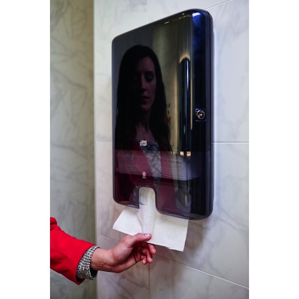 Tork Xpress Advanced Hndkldeark  H2 Interfold 2-lag 34x21.2 cm Hvid 21 pk x 136 stk/krt