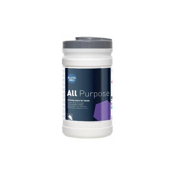 H�ndrens Serviet Plum All-Purpose Wipes 20x25cm 100 stk med Glycerin/Parfume