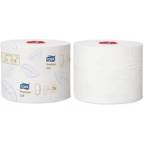 Tork T6 Soft Mid-size Toiletpapir Premium 2-lags, 27 rl