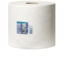 Tork Aftrringspapir Kraftig QuickDry 23,5 cm Hvid W1, 2 rl 