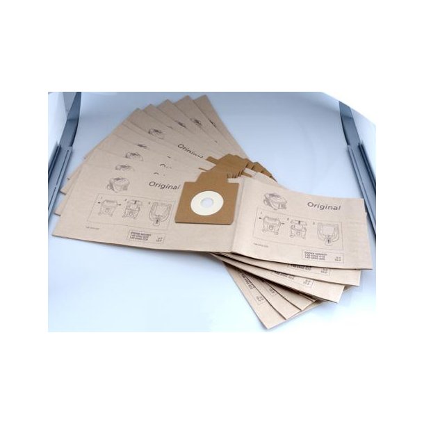 Nilfisk poser 10 pk UZ 934 (papir)