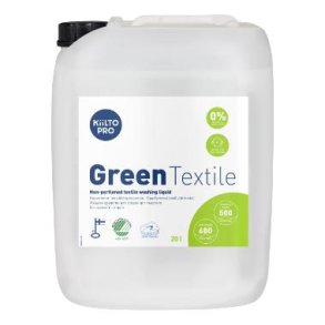 Tjvask Flydende Kiilto Pro Green Textile Svanemrket u. Parfume - 20 Liter