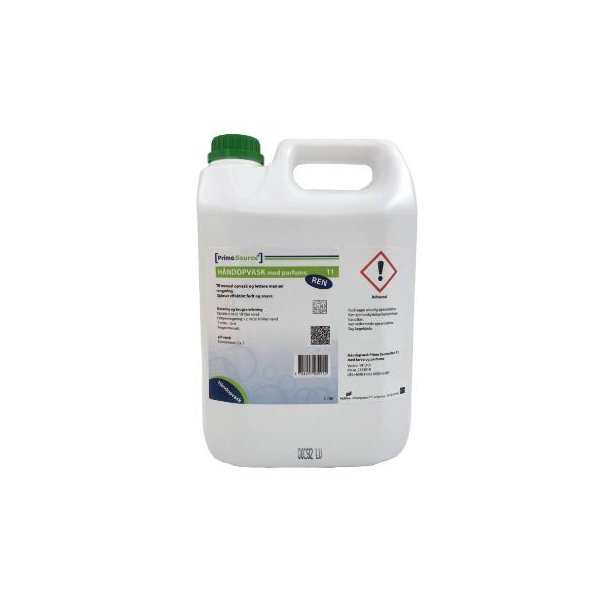 H�ndopvask Prime Source Ren 11 5ltr med Farve/Parfume Gr�n