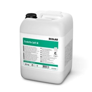 Ecolab T�jvask skyllemiddel Ecobrite Soft M 20kg Svanem�rket uden farve/parfume