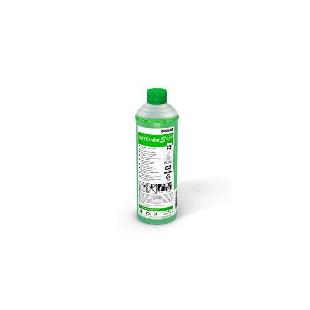 Ecolab Vaskepleje Maxx Indur S 1ltr Ecolabel C2C med Polymer/Parfume uden Voks Grn