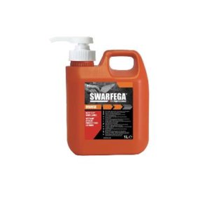 Swarfega Kraftig h�ndrens Swarfega Orange 1ltr med Parfume/Pumpe Gr�n til olie/fedt/snavs