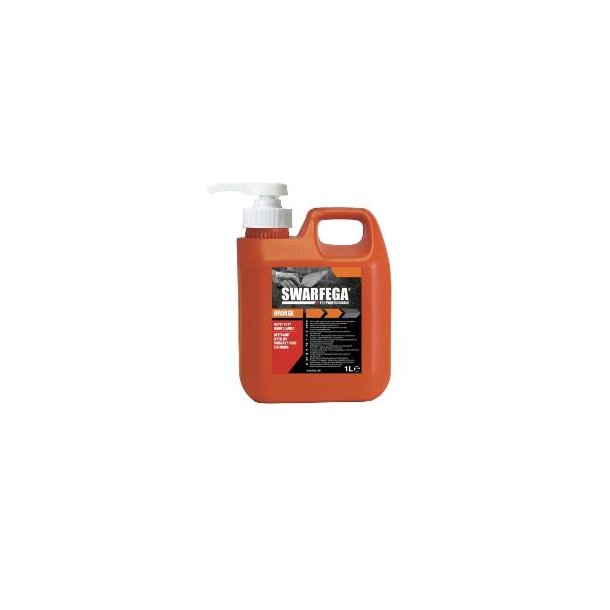 Swarfega Kraftig h�ndrens Swarfega Orange 1ltr med Parfume/Pumpe Gr�n til olie/fedt/snavs