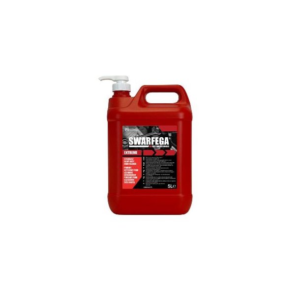 Swarfega H�ndrens Swarfega Extreme 5ltr med Pumpe til kraftig besmudsning af olie/fedt