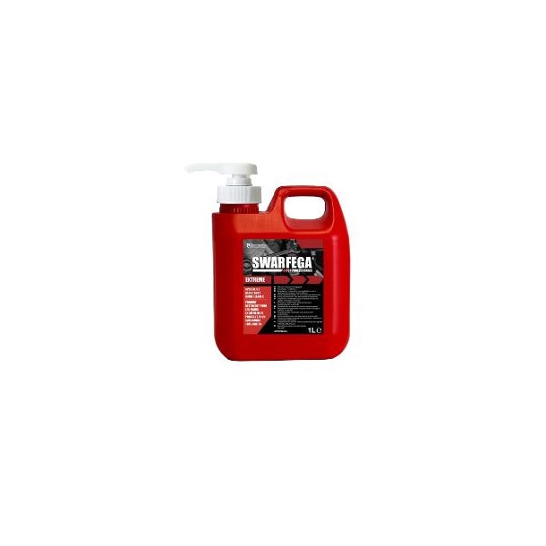 Swarfega H�ndrens Swarfega Extreme 1ltr med Pumpe til kraftig besmudsning af olie/fedt