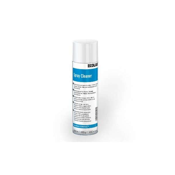 Ecolab Universalrengring Spraycleaner uden Farve/Parfume Aerosoldse 500 ml