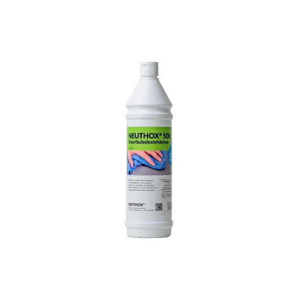 Neuthox Desinfektion  1ltr med Hypoklorsyre 500ppm uden Sprit F�devaregodkendt