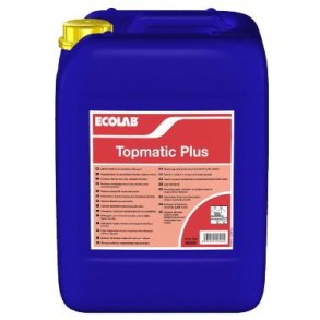 Ecolab Maskinopvask Anl�g Flydende Topmatic Plus 25kg med Klor uden Fosfat Bl�dt