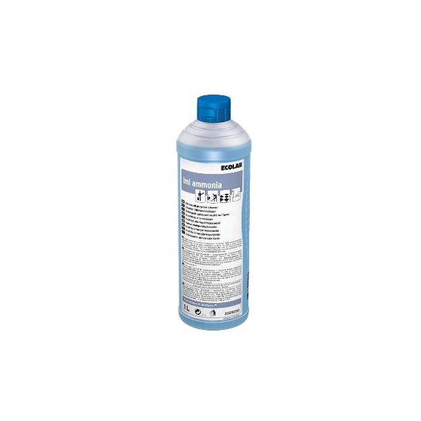 Ecolab Universalrengring Imi Ammonia med Farve/Parfume 1 ltr Bl