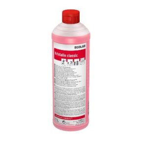 Ecolab Sanitetsreng�ring Kristalin Classic Alkalisk med Farve/Parfume 1 ltr R�d