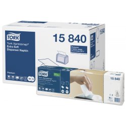 Tork Xpressnap Premium Extra Soft Serviet Hvid N4 8 pk/4000 stk