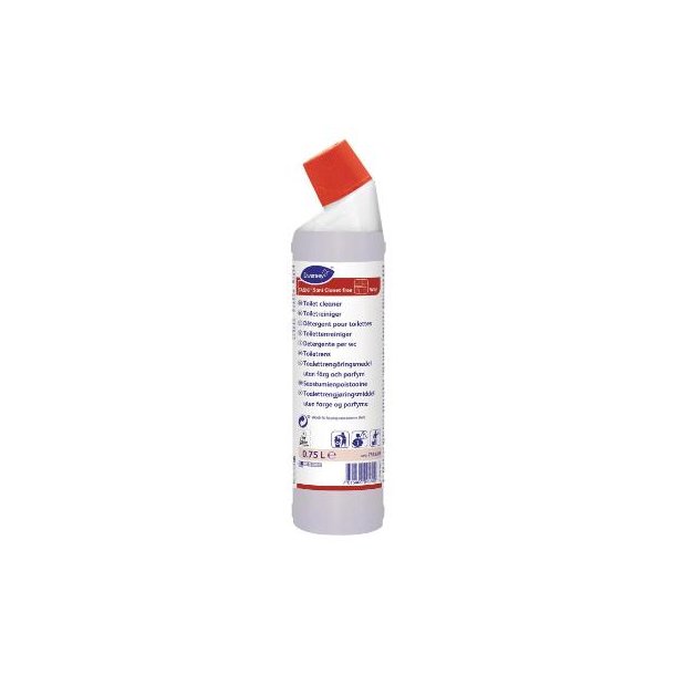 Diversey Toiletrens Flydende Sani Clonet Free W4f 750ml Ecolabel uden Farve/Parfume Surt