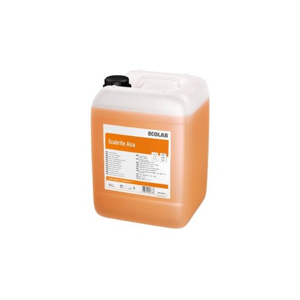 Ecolab T�jvask vaskeforst�rker flydende Ecobrite Alca med alkali 10 ltr