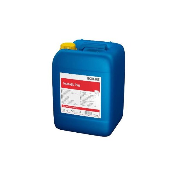 Ecolab Maskinopvask Anlg Flydende Topmatic Plus 12kg med Klor uden Fosfat Bldt