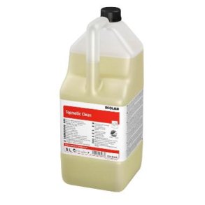 Ecolab Maskinopvask Anl�g Flydende Topmatic Clean 5ltr Svanem�rket u. Klor Bl�dt/middel