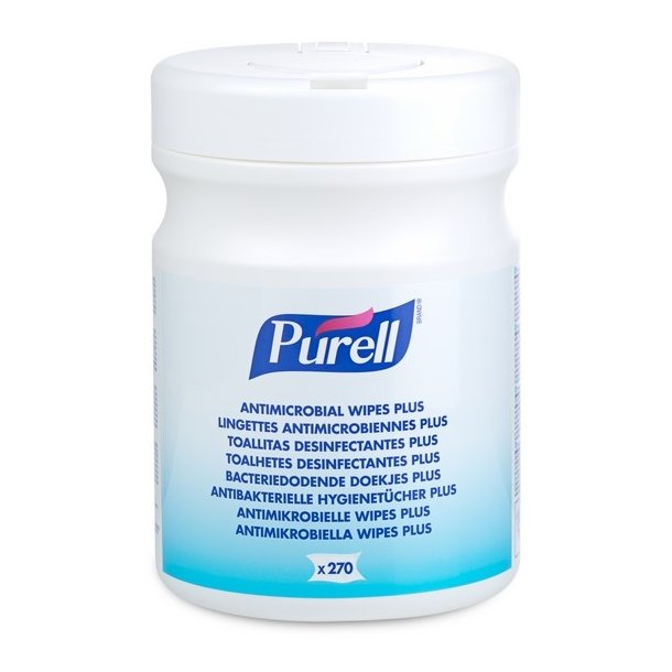 Purell desinfektionsservietter til hnder og overflade 270 stk