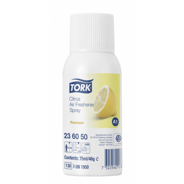 Tork Airfreshener Spray Citrus A1 75 ml