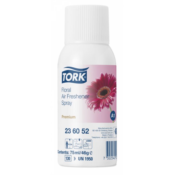Tork Airfreshener Spray Blomst A1 75 ml