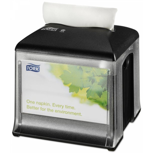 Tork Xpressnap Snack Servietdispenser Bord N10 Sort
