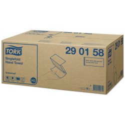 Tork Singlefold Hndkldeark Hvid H3, 15 pk.