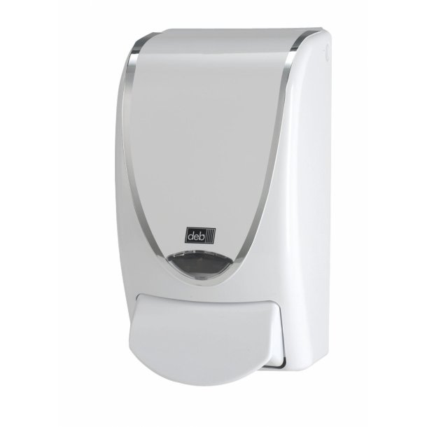 DEB Stoko Manuel Dispenser Washroom, White Silverline 1000 ml