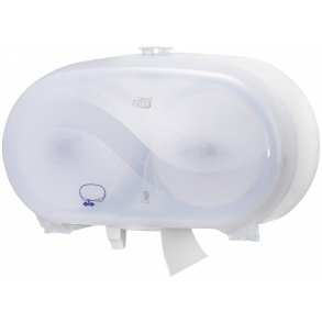 Tork Dispenser Mid-size Twin Uden Hylse T7 Hvid