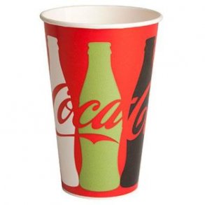 Papbger Coca Cola 90 mm 40 cl 50 stk