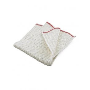 CleanMaster Vaffelvvet Ubleget Gulvklud M/Rd Kant 50x45 cm