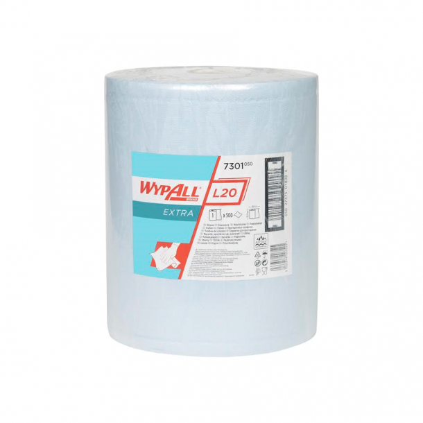 Kimberly Clark Wypall L20 Extra+Klude Stor Rulle Bl