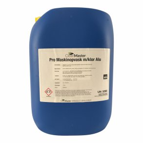 CleanMaster Maskinopvask Med Klor Alu 12 kg