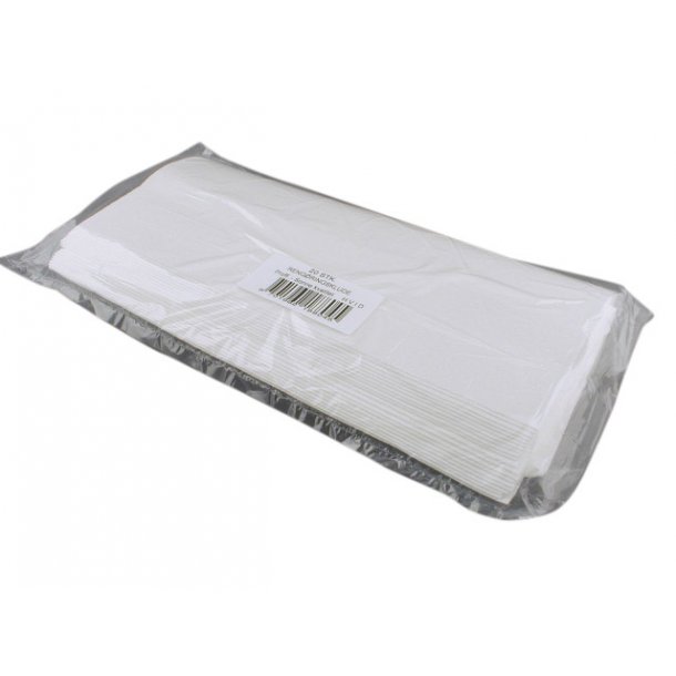 CleanMaster Rengringsklude 145g/m2 38x40 cm Hvid 20 stk