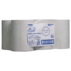 Kimberly Clark Slimroll Airflex Aftrringsrulle 1-lag 165 mtr
