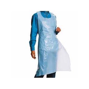 Engangsforklde hvid PE 85x130cm 30my, 50 stk(10x50)