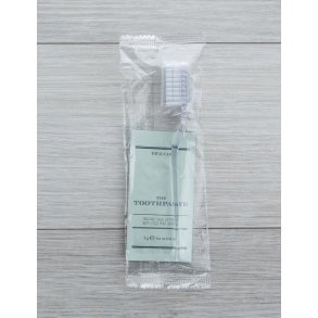 Neutra Tandbrstest m/Tandbrste og Tandpasta 3 g 200 st